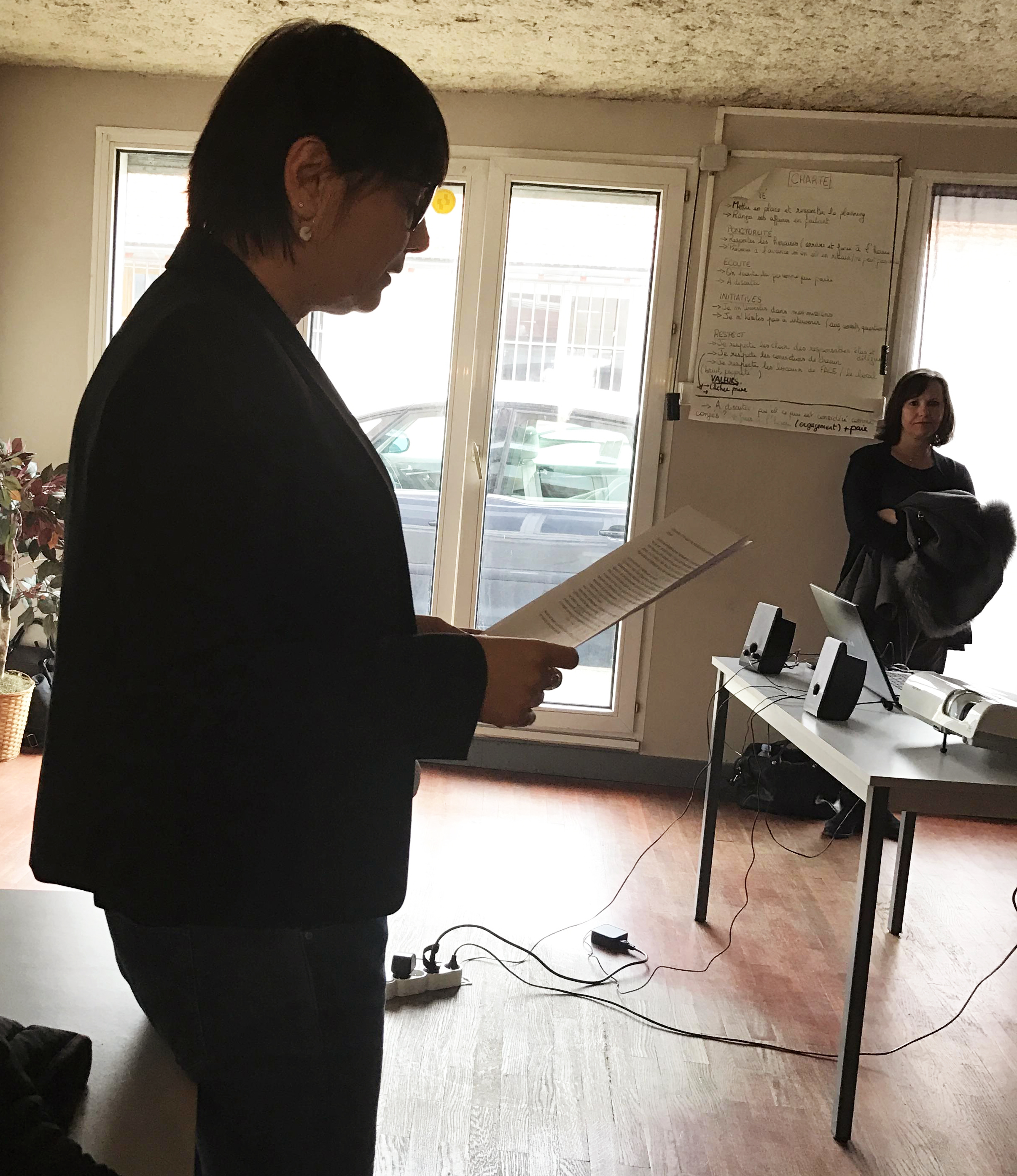 Intervention de Valérie Lugon, Directrice de FACE Grand Lyon au lancement de CIVIGAZ
