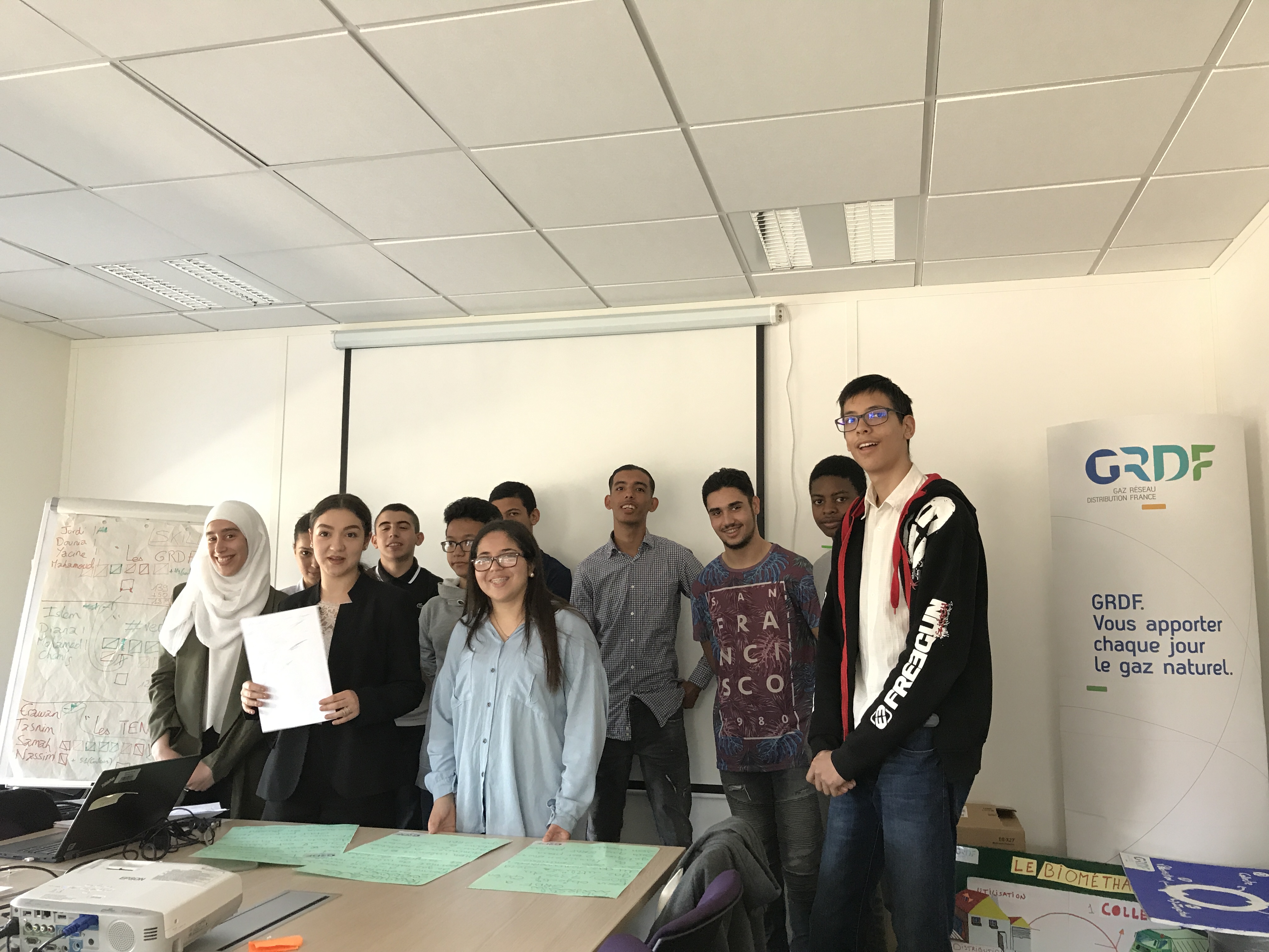 Stage Collectif de 3eme entreprise GRDF